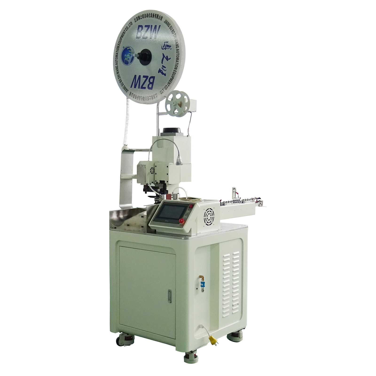 BZW-5.0+Z Automatic single end twisting, tinning and terminal crimping  machine for 5 wires - Wire processor