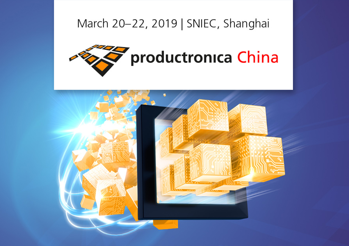 Productronica 2019 Shanghai – Inovace pro moderní závody na výrobu elektroniky.