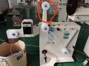 BZW-F3020 Cable feeder with additional guide roller